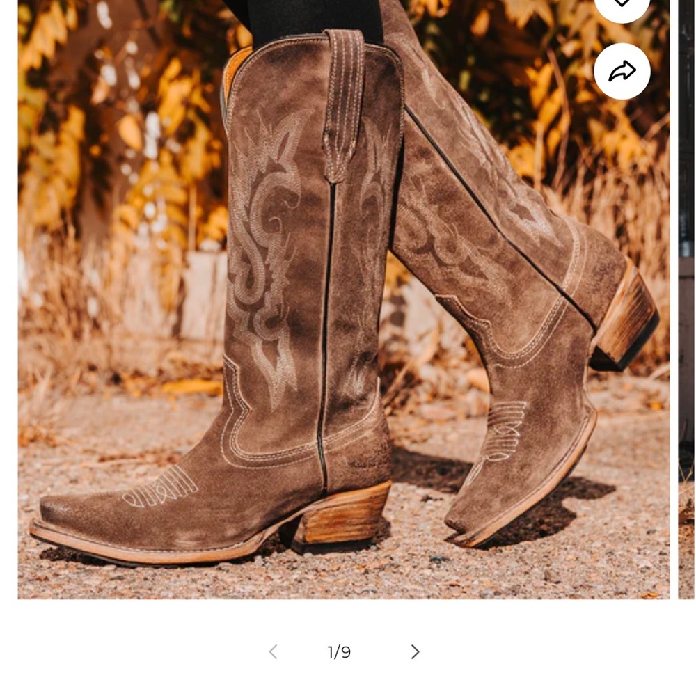 FREEBIRD Woodland Grey Tan Suede Boot 8 NWT